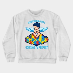 Divine Perfection: Mind Body Balance Crewneck Sweatshirt